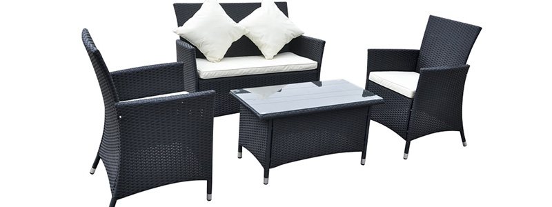 cheap rattan sofa set