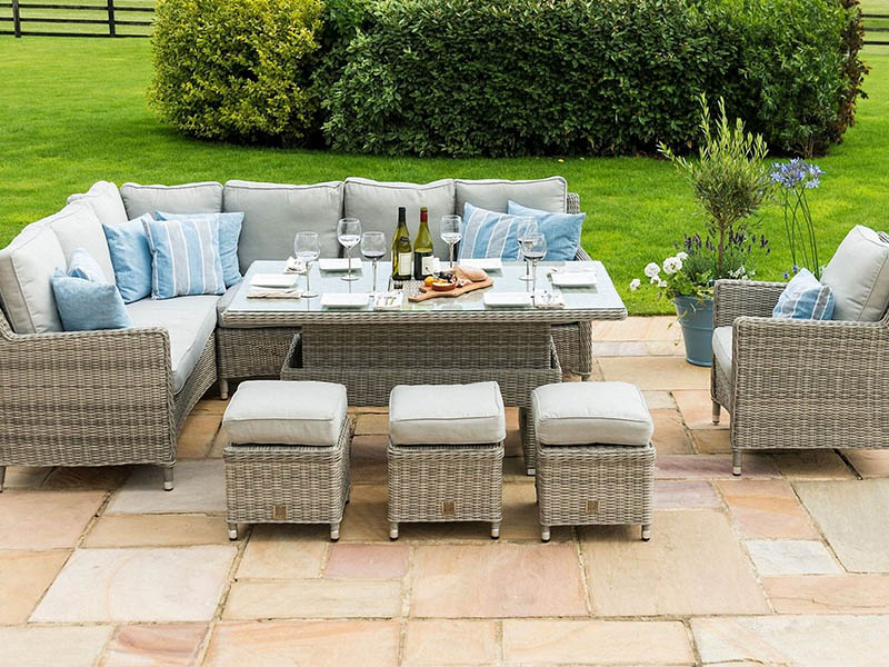 rattan outdoor dining set