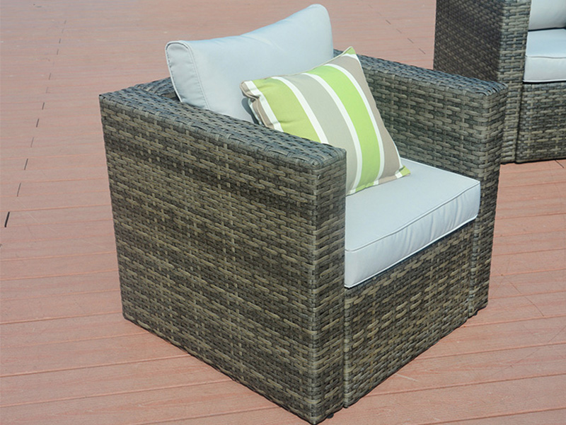 Outdoor wicker sofa sets