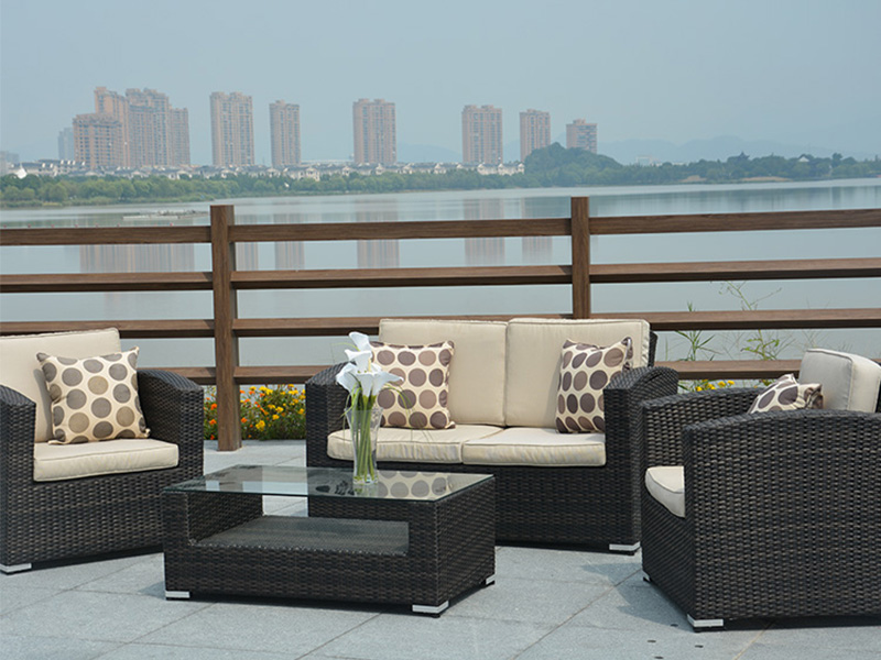 Rattan sofa set