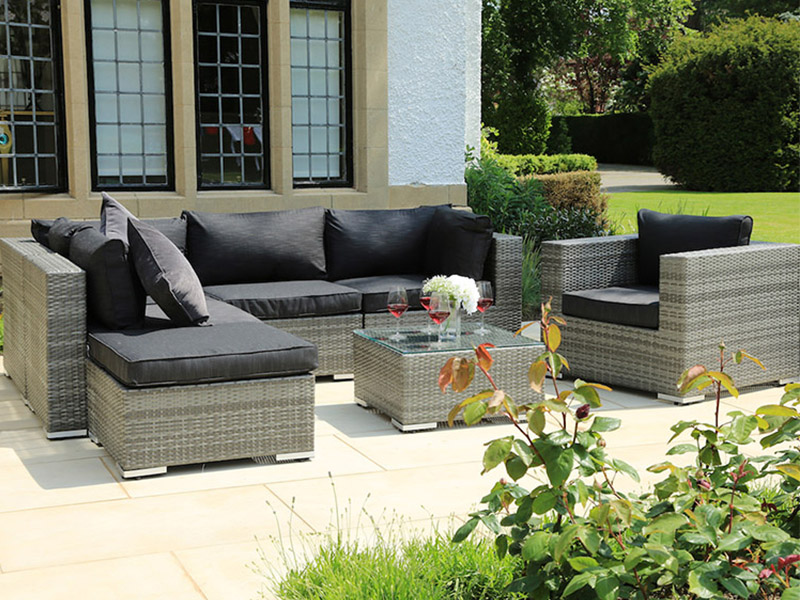 High quality rattan sofa set