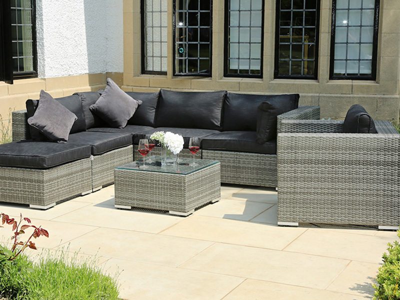 Rattan sofa set