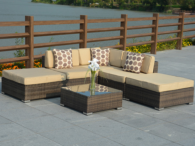 rattan sofa set design