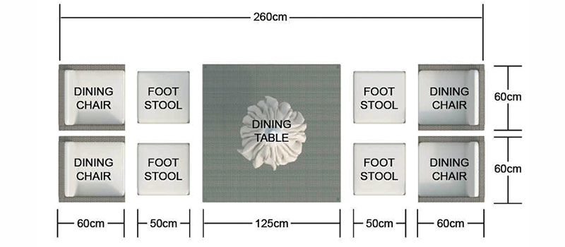 outdoor dining set