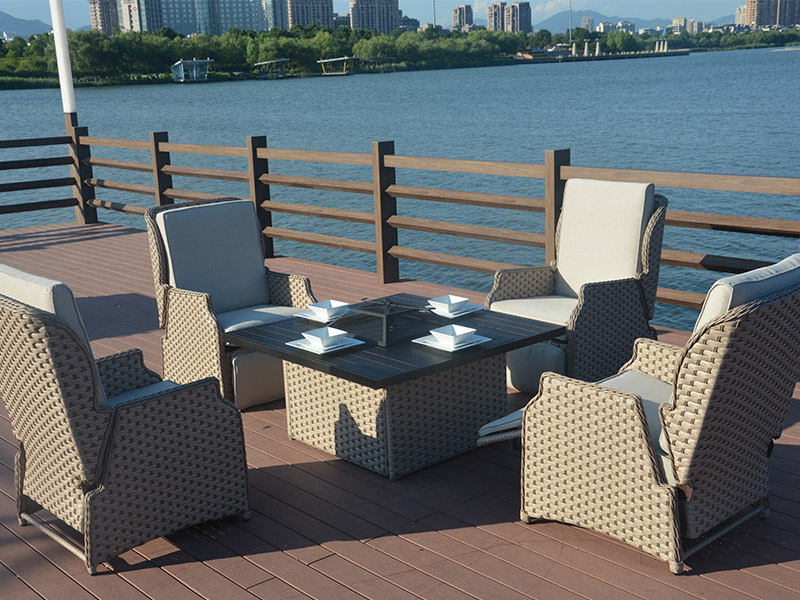 Rattan sofa garden furniture set