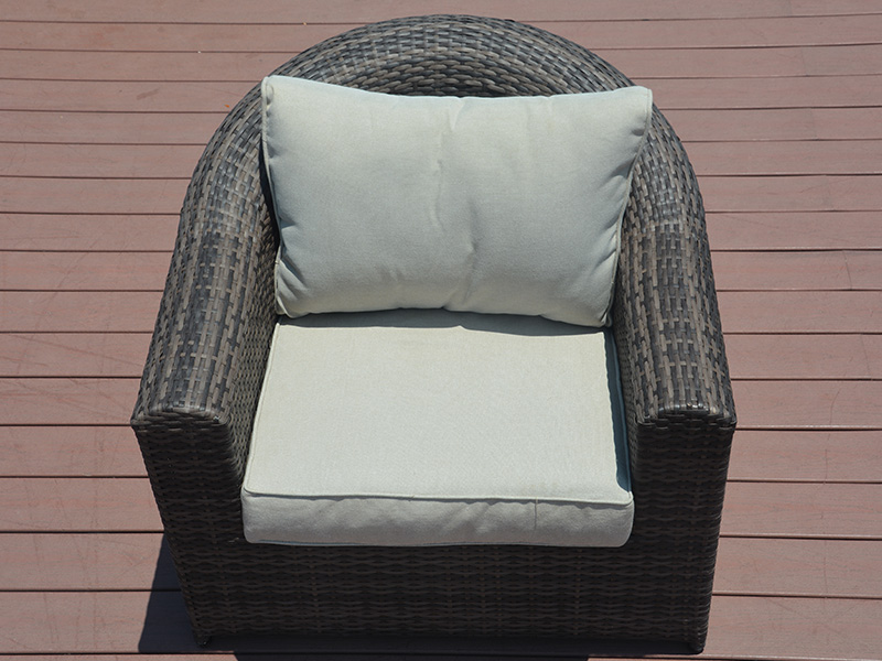 Rattan dining sofa set