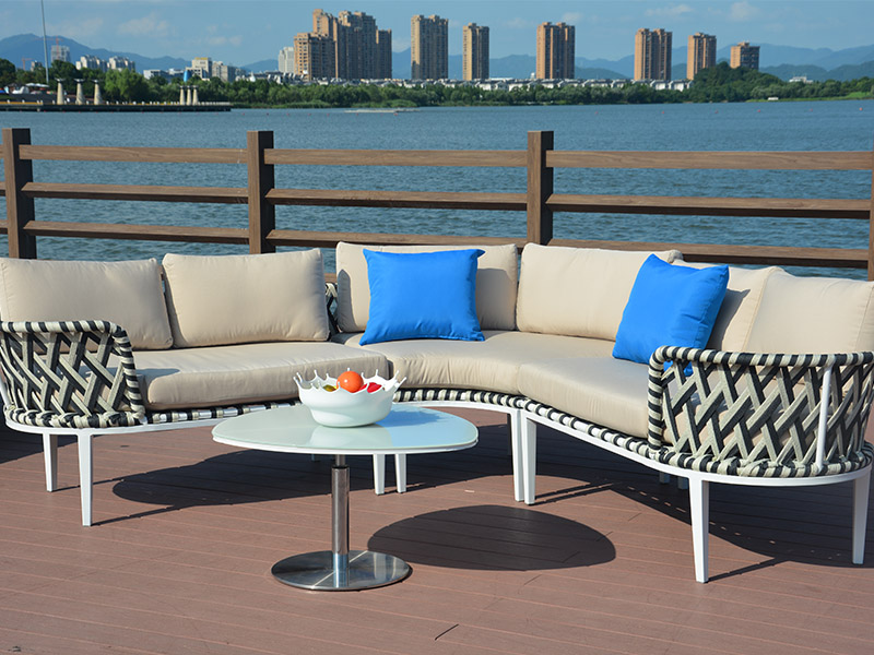 Rattan sofa garden furniture set