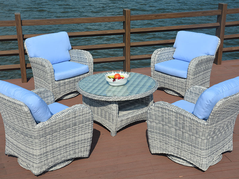 Rattan sofa garden furniture set