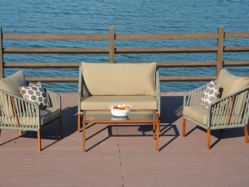 Rattan sofa garden furniture set