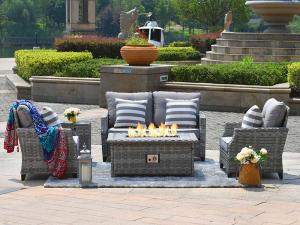 outdoor fire pit set