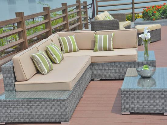 pe wicker furniture set