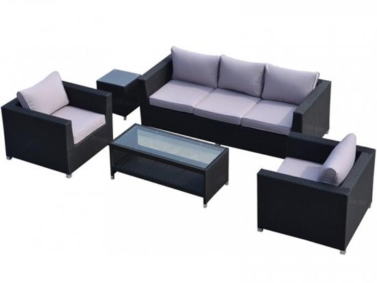 Outdoor furniture rattan sofa set