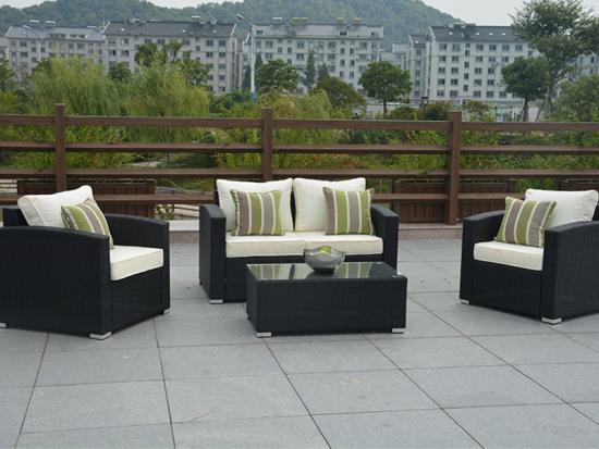 Outdoor wicker sofa sets furniture