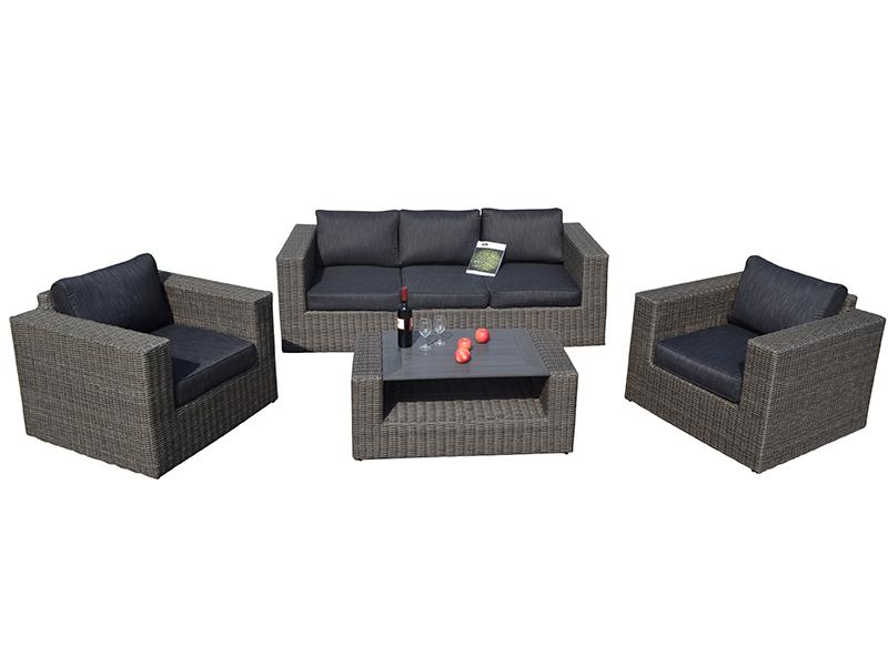 Outdoor furniture rattan sofa set